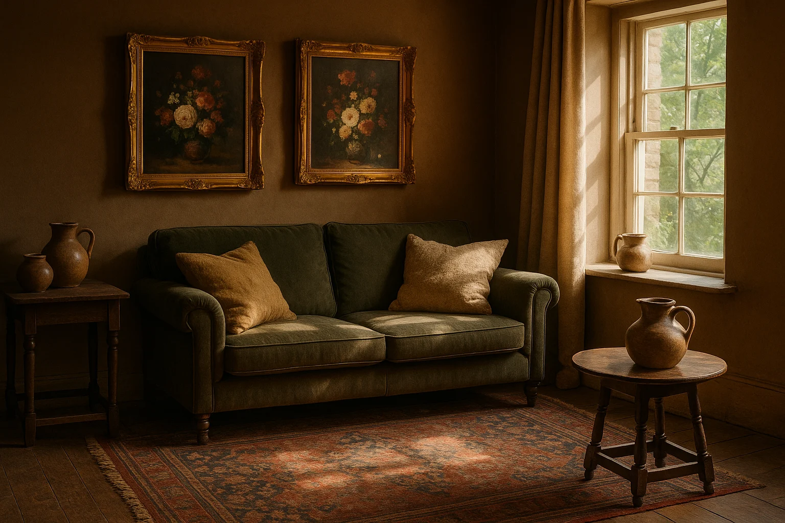 Create a Cozy Keeping Room with Vintage Charm