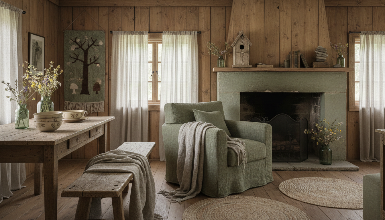 Soft Woodland Cottage Decor