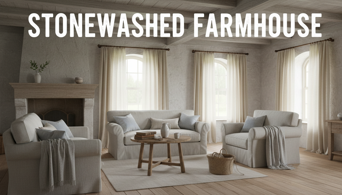 Stonewashed Farmhouse Decor